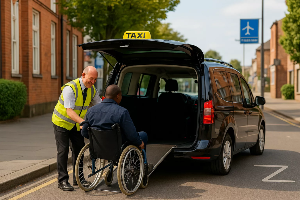 wheelchair accessible taxi Sydney airport transfer
